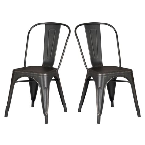 wayfair metal dining chairs